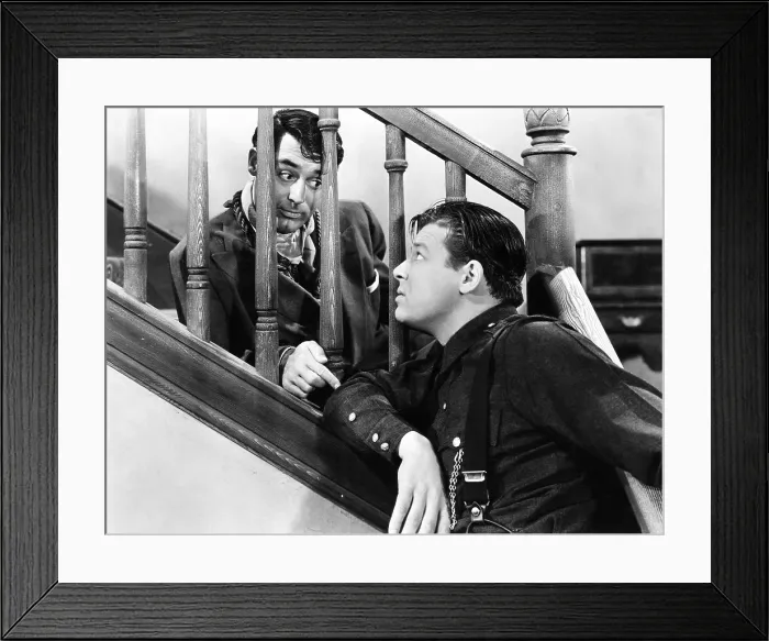 Framed Print : ARSENIC AND OLD LACE, from left: Cary Grant, Jack Carson, 1944