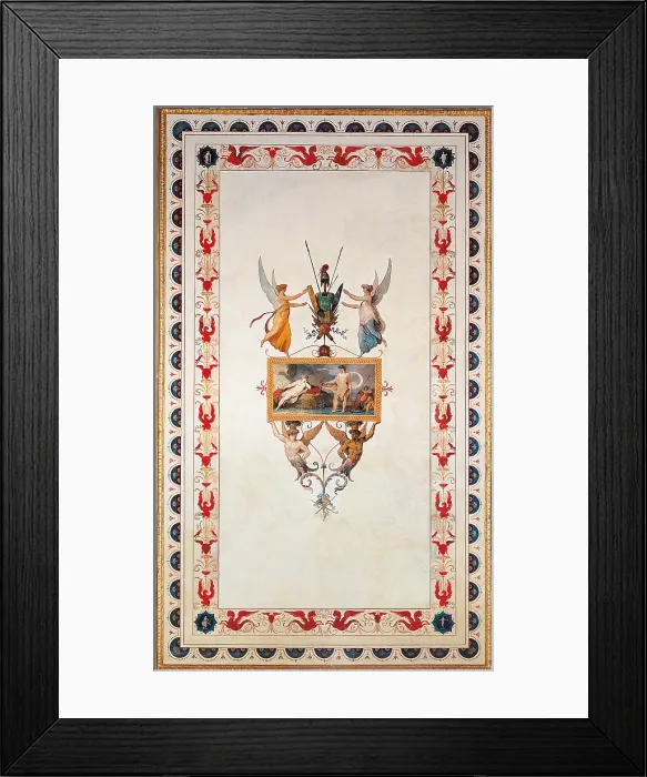 Framed Print : Decoration of the Gallery of Psyche, Palazzo Laderchi, Faenza, by Giani Felice, 18th Century, 1794, tempera on wall (fresco), - Italy, Emilia Romagna, Ravenna, Faenza Framed Print : Decoration of the Gallery of Psyche, Palazzo Laderchi, Faenza, by Giani Felice, 18th Century, 1794, tempera on wall (fresco), - Italy, Emilia Romagna, Ravenna, Faenza