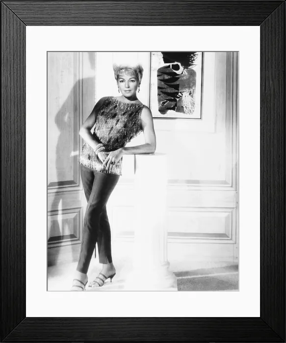 Framed Print : LOVE HAS MANY FACES, Lana Turner, 1965