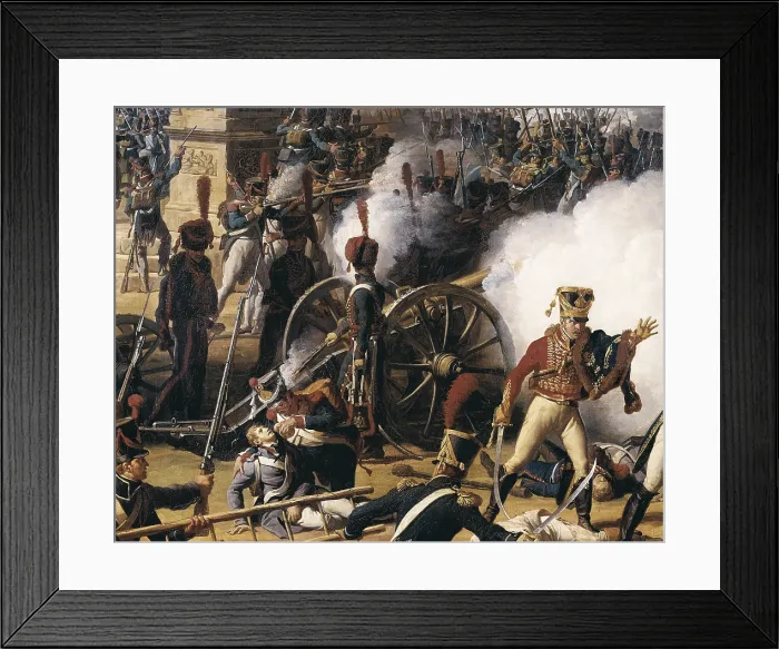 Framed Print : THEVENIN, Charles (1764-1838). Attack and conquest of Regensburg. April 21, 1809. 1812. Oil on canvas. FRANCE. Versailles. National Museum of Versailles Framed Print : THEVENIN, Charles (1764-1838). Attack and conquest of Regensburg. April 21, 1809. 1812. Oil on canvas. FRANCE. Versailles. National Museum of Versailles