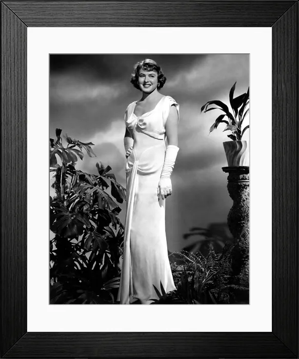 Framed Print : ARCH OF TRIUMPH, Ingrid Bergman, in a white crepe gown by Edith Head, 1948