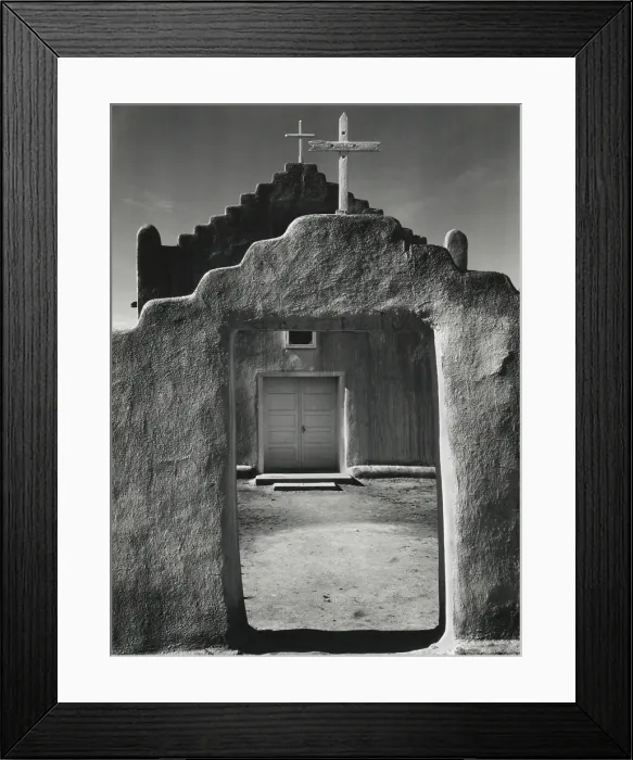 Framed Print : Church of San Geronimo, Taos Pueblo, New Mexico Framed Print : Church of San Geronimo, Taos Pueblo, New Mexico