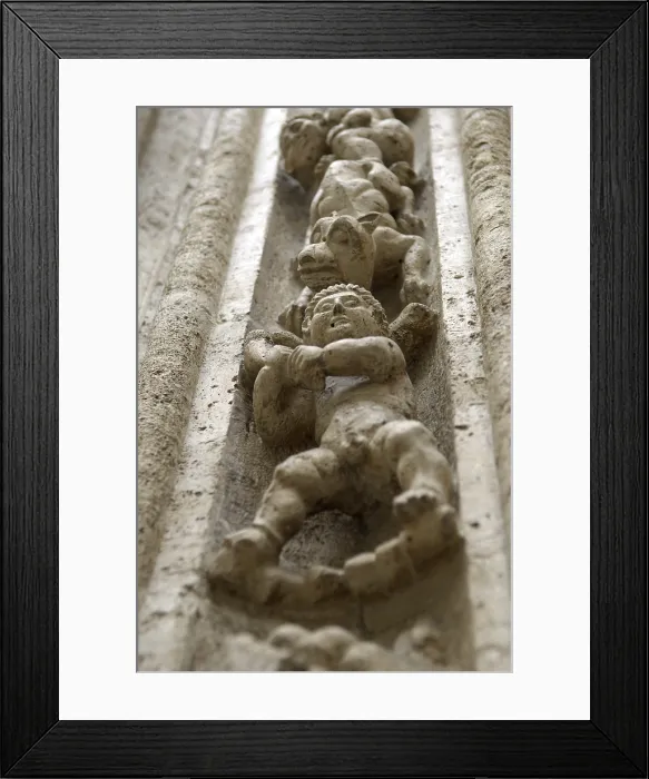 Framed Print : SPAIN. Valencia. Llotja (Guildhall). Archivolts on the facade. Gothic art. Architecture. - Rafa Perez / Iberfoto / Everett Collection (288341)**US SALES ONLY**