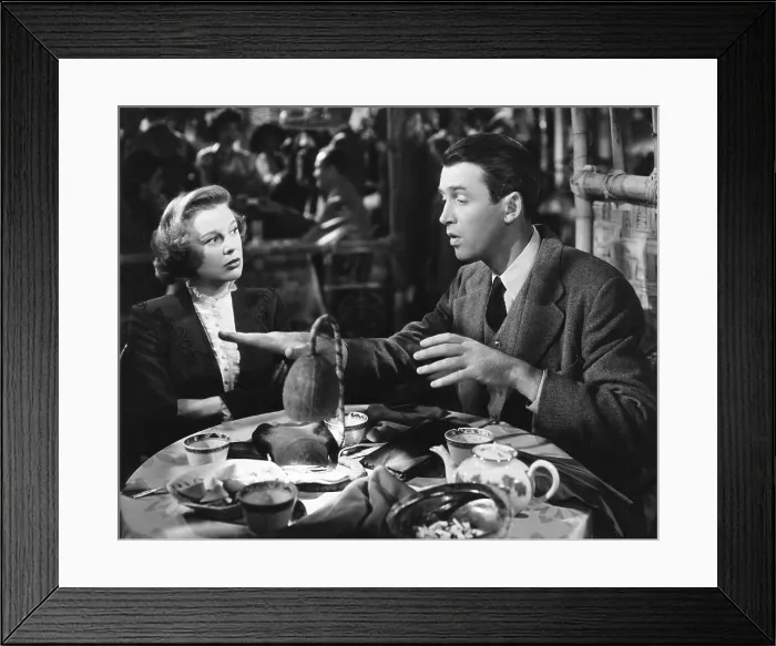 Framed Print : THE STRATTON STORY, from left, June Allyson, James Stewart, 1949
