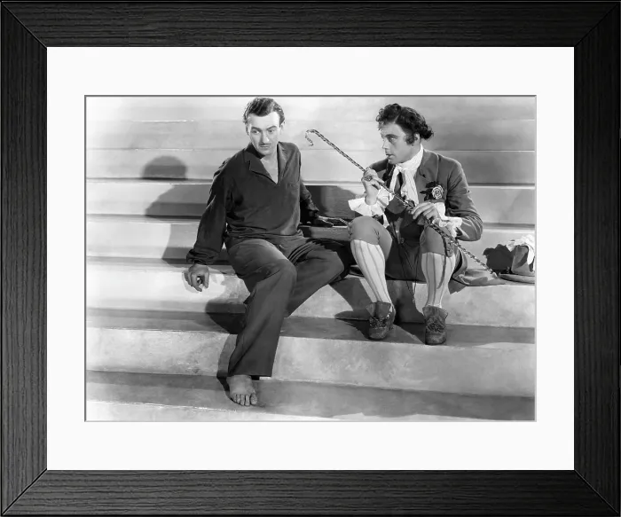 Framed Print : A MATTER OF LIFE AND DEATH, (aka STAIRWAY TO HEAVEN), from left, David Niven, Marius Goring, 1946