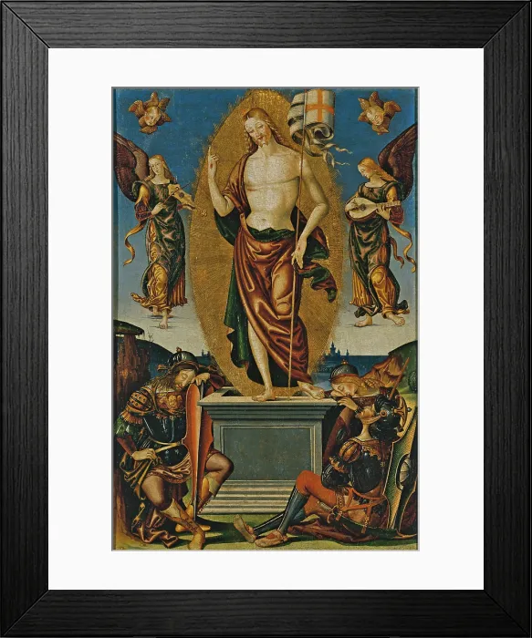Framed Print : Resurrection, by Bernardo di Matteo, 15th Century, - Italy, Veneto, Venice, Ca dOro. All Framed Print : Resurrection, by Bernardo di Matteo, 15th Century, - Italy, Veneto, Venice, Ca dOro. All