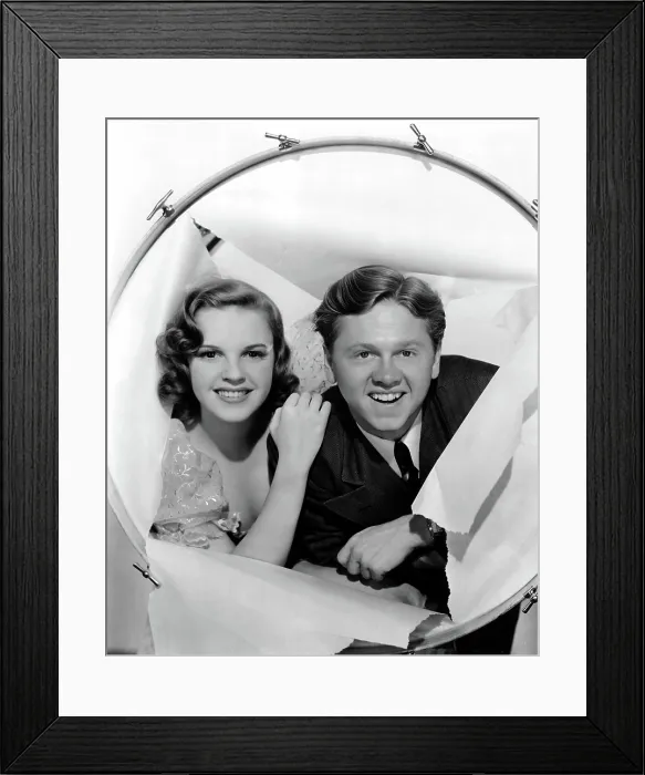 Framed Print : STRIKE UP THE BAND, Judy Garland, Mickey Rooney, 1940 Framed Print : STRIKE UP THE BAND, Judy Garland, Mickey Rooney, 1940