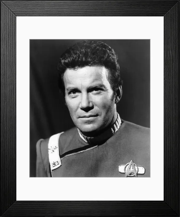 Framed Print : STAR TREK II: THE WRATH OF KHAN, William Shatner, 1982, Paramount / courtesy Everett Collection