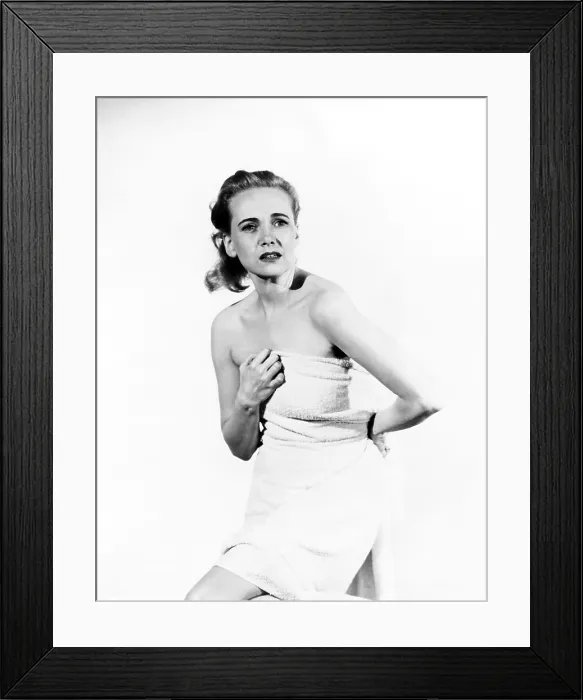 Framed Print : THE STEEL TRAP, Teresa Wright, 1952, TM and copyright 20th Century Fox Film Corp. All rights reserved / Courtesy: Everett Collection Framed Print : THE STEEL TRAP, Teresa Wright, 1952, TM and copyright 20th Century Fox Film Corp. All rights reserved / Courtesy: Everett Collection