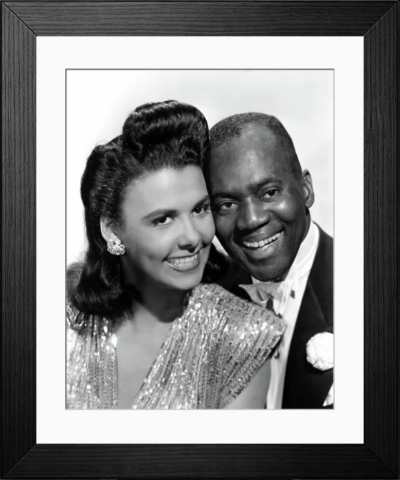 Framed Print : STORMY WEATHER, Lena Horne, Bill Robinson, 1943, TM & Copyright (c) 20th Century Fox Film Corp. All rights reserved Framed Print : STORMY WEATHER, Lena Horne, Bill Robinson, 1943, TM & Copyright (c) 20th Century Fox Film Corp. All rights reserved