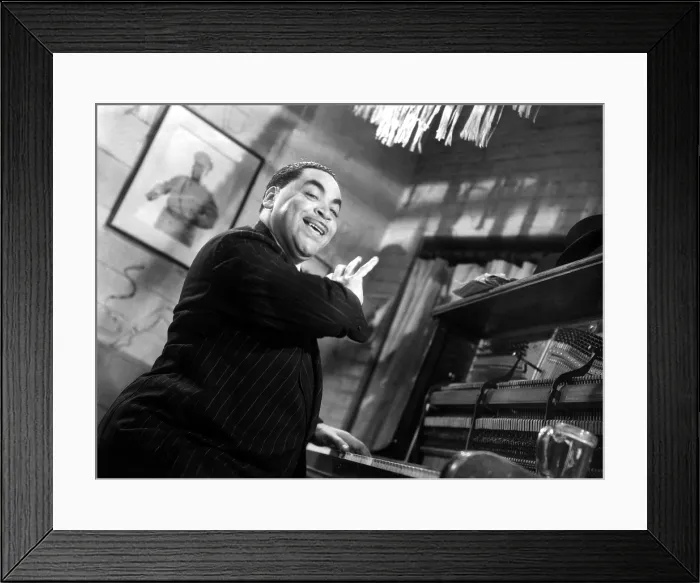 Framed Print : STORMY WEATHER, Fats Waller, (real name Thomas), 1943, TM & Copyright (c) 20th Century Fox Film Corp. All rights reserved