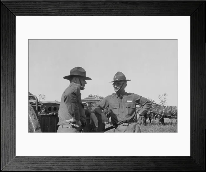 Framed Print : Harry Truman at Fort Riley, Kansas in July 1926 Framed Print : Harry Truman at Fort Riley, Kansas in July 1926