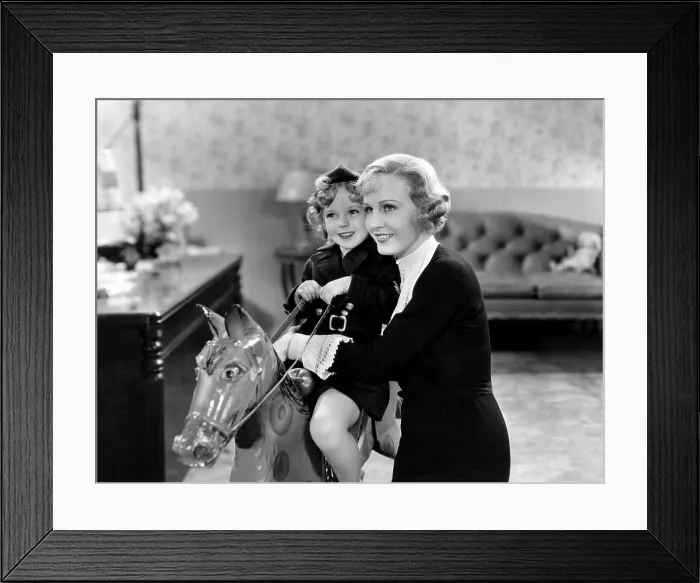 Framed Print : STAND UP AND CHEER!, Shirley Temple, Madge Evans, 1934, TM and Copyright (c) 20th Century-Fox Film Corp. All Rights Reserved