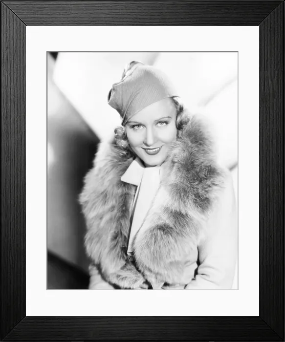Framed Print : STAND UP AND CHEER!, Madge Evans, 1934, TM & Copyright 20th Century Fox Film Corp. / courtesy Everett Collection Framed Print : STAND UP AND CHEER!, Madge Evans, 1934, TM & Copyright 20th Century Fox Film Corp. / courtesy Everett Collection