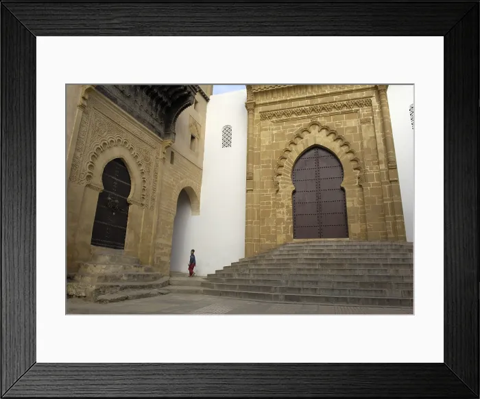 Framed Print : MOROCCO. Sale. Great Mosque and madrasah. - Rafa Perez / Iberfoto / Everett Collection (424452)**US SALES ONLY** Framed Print : MOROCCO. Sale. Great Mosque and madrasah. - Rafa Perez / Iberfoto / Everett Collection (424452)**US SALES ONLY**