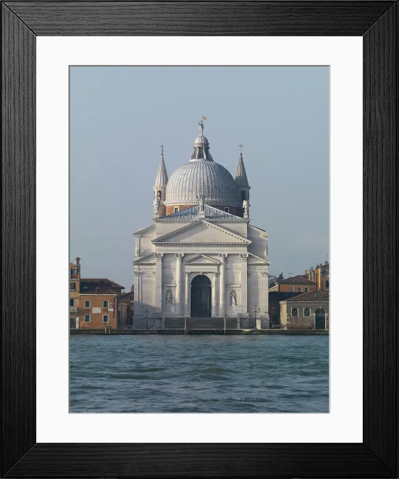 Framed Print : Church of the Redentore, Venice, by Andrea di Pietro della Gondola known as Palladio, 1576 post, 16th Century, - Italy, Veneto, Venice, The Redentore Church