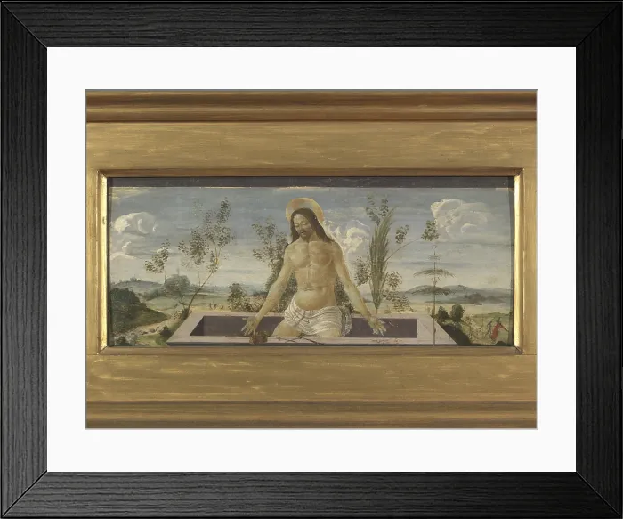 Framed Print : Virgin and Child with Saint Catherine of Alexandria, Augustine, Barnabas, John the Baptist, Ignatius, Archangel Michael (Altarpiece of San Barnabas) Framed Print : Virgin and Child with Saint Catherine of Alexandria, Augustine, Barnabas, John the Baptist, Ignatius, Archangel Michael (Altarpiece of San Barnabas)