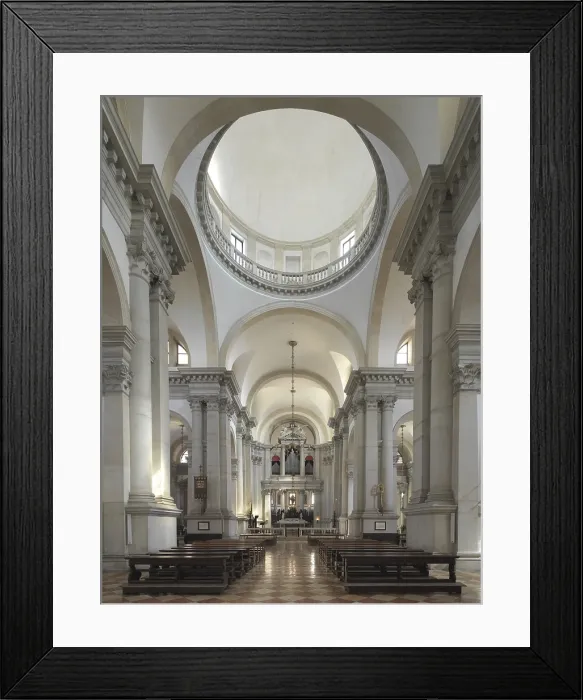 Framed Print : Church of San Giorgio Maggiore, Venice, by Andrea di Pietro della Gondola known as Palladio, 1565, 16th Century, - Italy, Veneto, Venice, San Giorgio Island Framed Print : Church of San Giorgio Maggiore, Venice, by Andrea di Pietro della Gondola known as Palladio, 1565, 16th Century, - Italy, Veneto, Venice, San Giorgio Island
