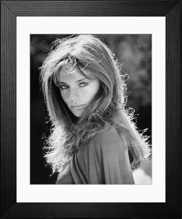 Framed Print : STAND UP AND BE COUNTED, Jacqueline Bisset, 1972