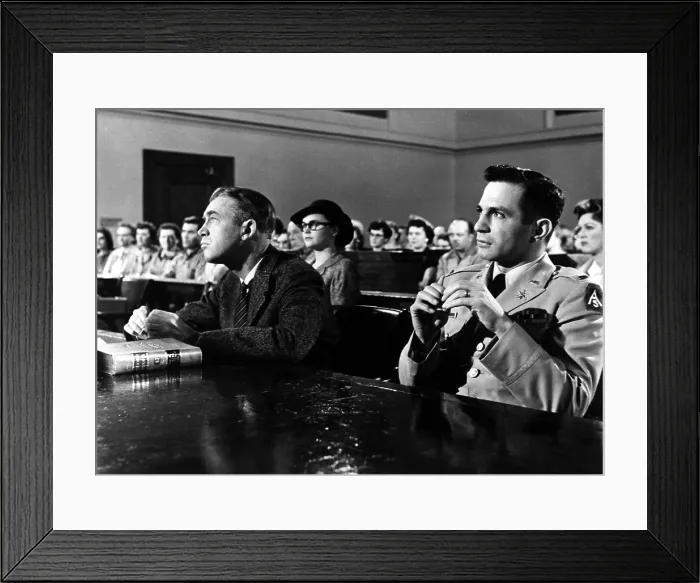 Framed Print : ANATOMY OF A MURDER, James Stewart, Lee Remick, Ben Gazzara, Eve Arden, 1959