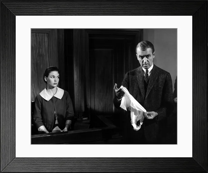 Framed Print : ANATOMY OF A MURDER, Kathryn Grant, James Stewart, 1959