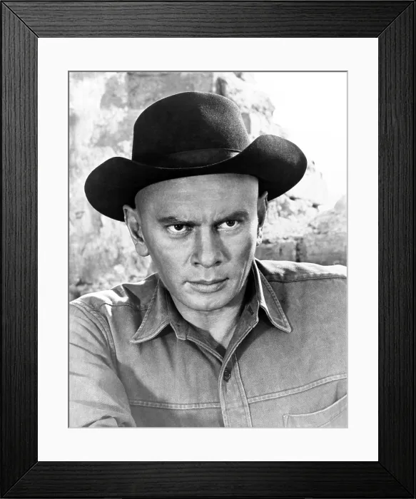 Framed Print : RETURN OF THE SEVEN, Yul Brynner, 1966