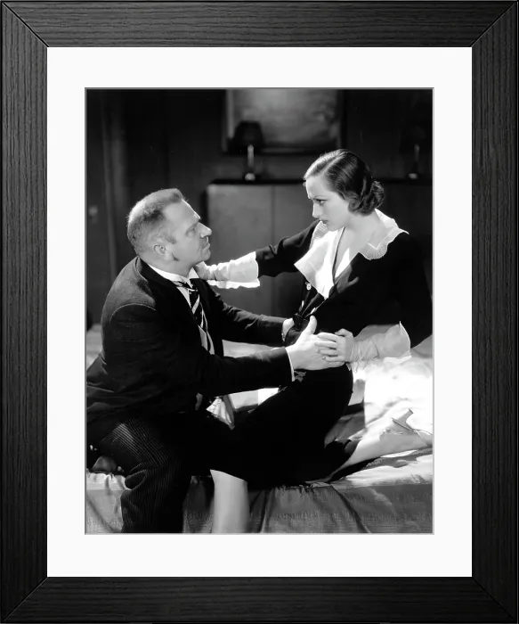 Framed Print : GRAND HOTEL, Wallace Beery, Joan Crawford, 1932 Framed Print : GRAND HOTEL, Wallace Beery, Joan Crawford, 1932