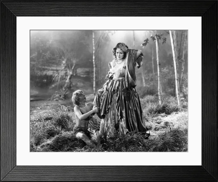 Framed Print : A MIDSUMMER NIGHT'S DREAM, Mickey Rooney, Olivia De Havilland, 1935 Framed Print : A MIDSUMMER NIGHT'S DREAM, Mickey Rooney, Olivia De Havilland, 1935