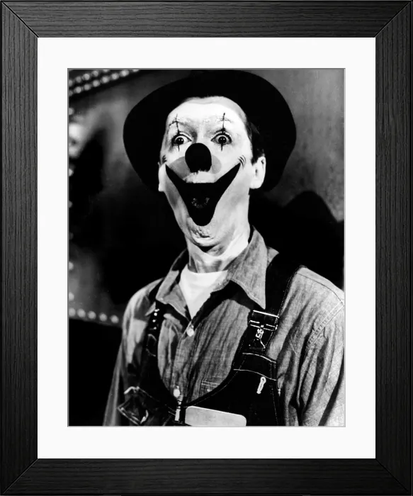 Framed Print : THE GREATEST SHOW ON EARTH, James Stewart, 1952