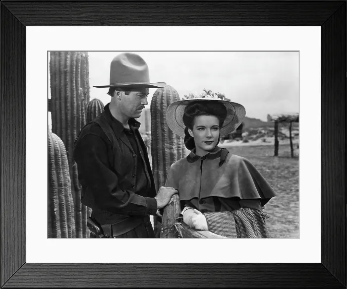 Framed Print : MY DARLING CLEMENTINE, Henry Fonda, Cathy Downs, 1946, TM & Copyright (c) 20th Century Fox Film Corp. All rights reserved Framed Print : MY DARLING CLEMENTINE, Henry Fonda, Cathy Downs, 1946, TM & Copyright (c) 20th Century Fox Film Corp. All rights reserved