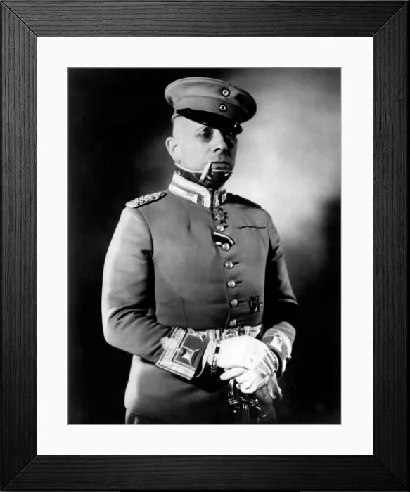 Framed Print : GRAND ILLUSION, Erich von Stroheim, 1937