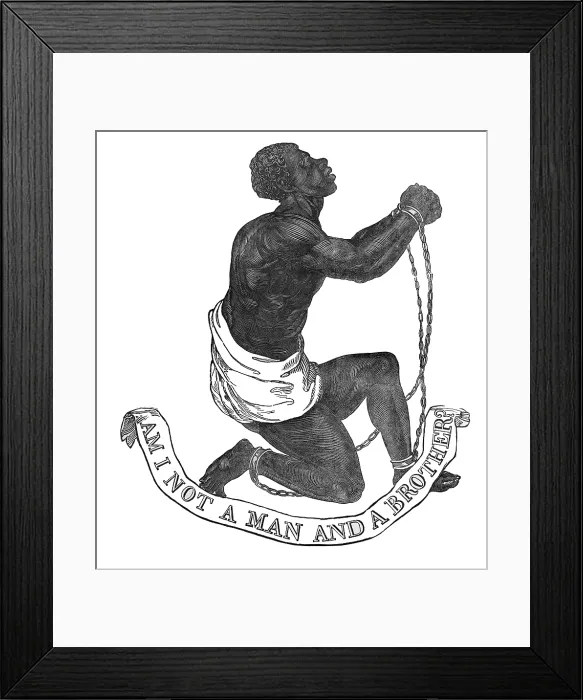 Framed Print : Am I not a man and a brother Framed Print : Am I not a man and a brother
