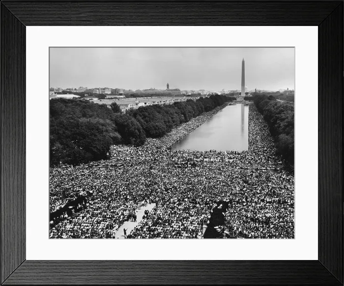 Framed Print : 1963 March on Washington. A view of over 200, 000 marchers along the Capitol mall. Aug. 28, 1963 Framed Print : 1963 March on Washington. A view of over 200, 000 marchers along the Capitol mall. Aug. 28, 1963