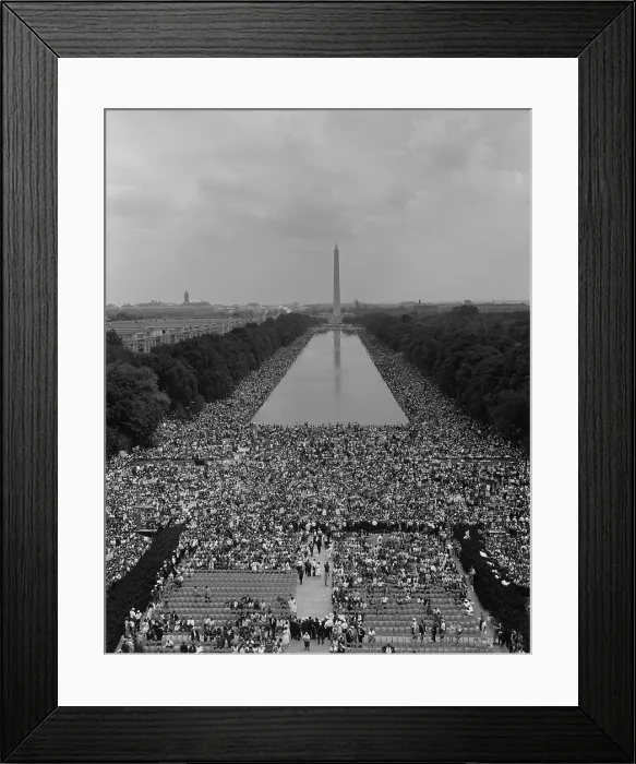 Framed Print : 1963 March on Washington. A view of over 200, 000 marchers along the Capitol mall. Aug. 28, 1963 Framed Print : 1963 March on Washington. A view of over 200, 000 marchers along the Capitol mall. Aug. 28, 1963