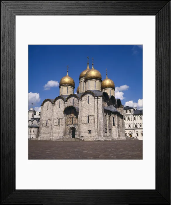 Framed Print : Cathedral of the Dormition or Uspensky Cathedral. 1475-1479. RUSSIA. Moscow. Kremlin. - Iberfoto / Everett Collection (432787)**US SALES ONLY** Framed Print : Cathedral of the Dormition or Uspensky Cathedral. 1475-1479. RUSSIA. Moscow. Kremlin. - Iberfoto / Everett Collection (432787)**US SALES ONLY**
