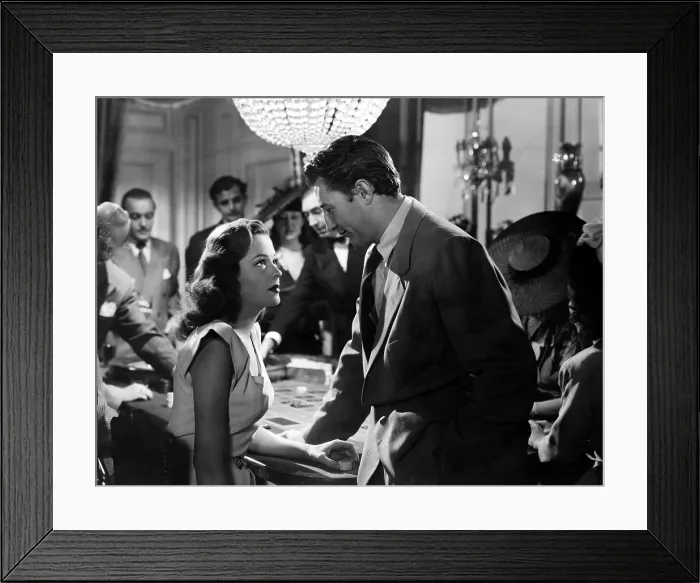 Framed Print : OUT OF THE PAST, Jane Greer, Robert Mitchum, 1947 Framed Print : OUT OF THE PAST, Jane Greer, Robert Mitchum, 1947