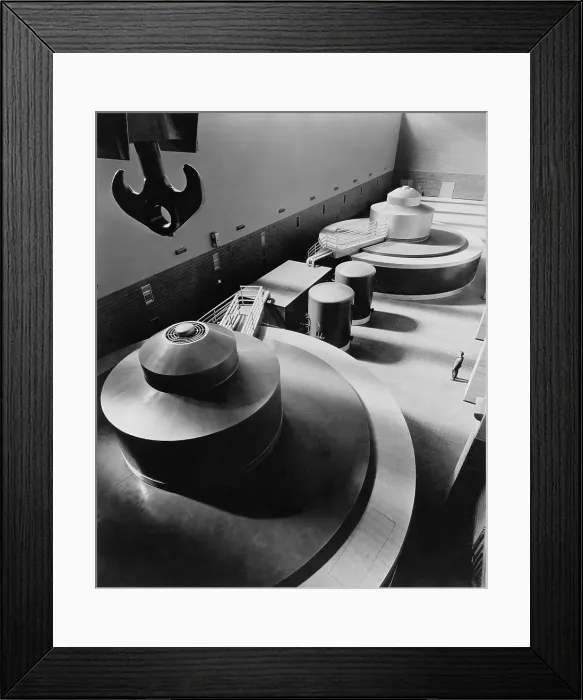 Framed Print : Pickwick Dam's first turbine generators were the largest in the country when installed in the late 1930s. Pickwick was among the first TVA dams, begun in 1934 Framed Print : Pickwick Dam's first turbine generators were the largest in the country when installed in the late 1930s. Pickwick was among the first TVA dams, begun in 1934
