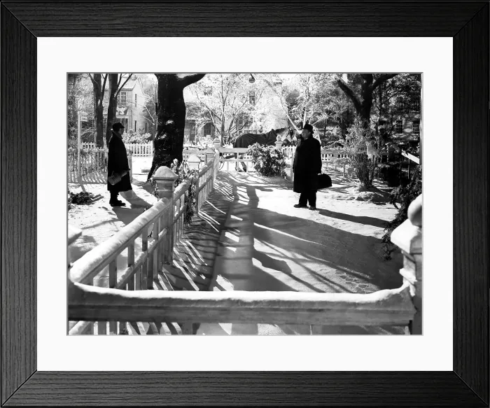 Framed Print : OUR TOWN, Stuart Erwin, Guy Kibbee, 1940
