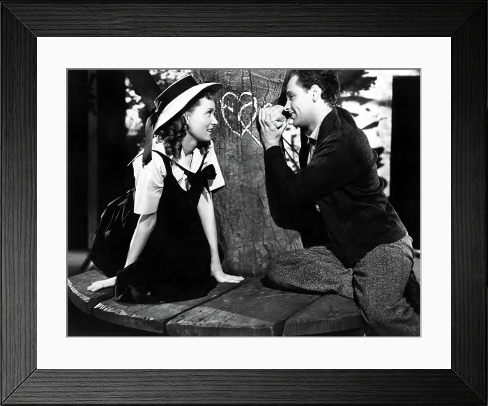 Framed Print : OUR TOWN, Martha Scott, William Holden, 1940