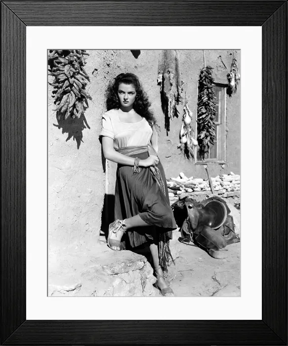Framed Print : THE OUTLAW, Jane Russell, 1943