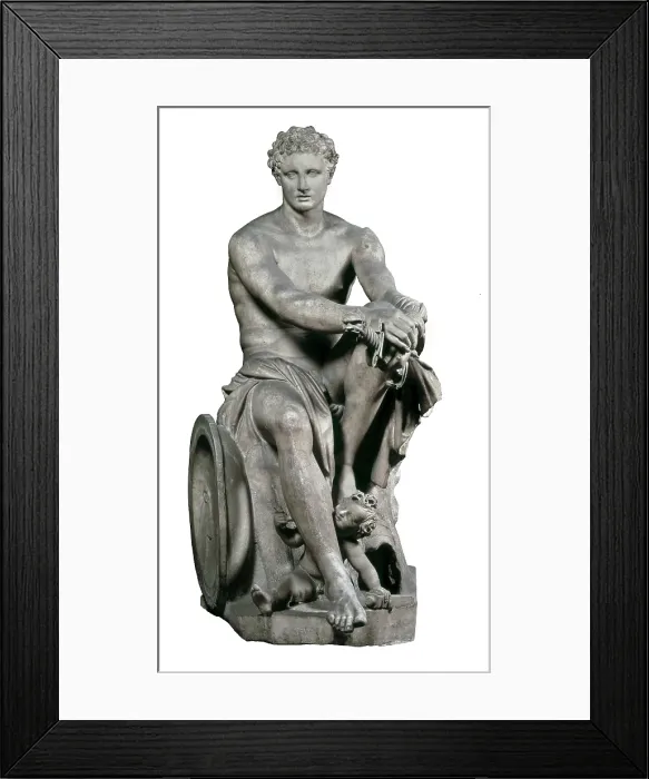 Framed Print : LYSIPPUS (c. 370-318 BC). Ares Ludovisi. 320 BC. Roman marble copy after the original. Hellenistic art. Sculpture on marble. ITALY. Rome. National Roman Museum Framed Print : LYSIPPUS (c. 370-318 BC). Ares Ludovisi. 320 BC. Roman marble copy after the original. Hellenistic art. Sculpture on marble. ITALY. Rome. National Roman Museum