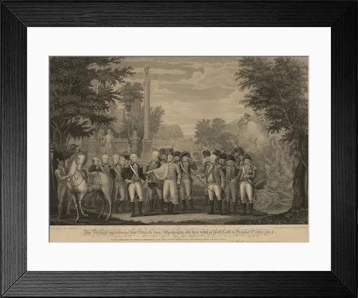 Framed Print : Battle of Yorktown, Virginia, October 1781 Framed Print : Battle of Yorktown, Virginia, October 1781