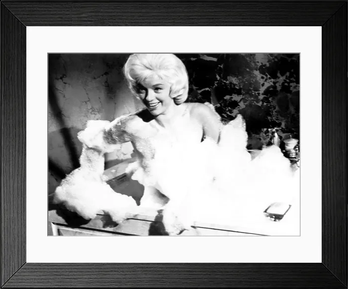 Framed Print : ON THE DOUBLE, Diana Dors, 1961