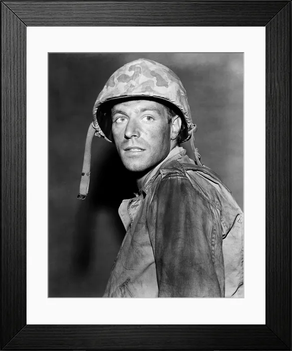 Framed Print : THE OUTSIDER, James Franciscus, 1961
