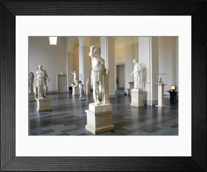 Framed Print : GERMANY. Berlin. Pergamon Museum (Pergamonmuseum). Sculpture. - Oscar Elias / Iberfoto / Everett Collection (458647)**US SALES ONLY**