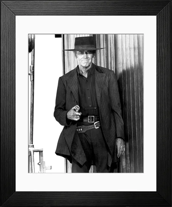 Framed Print : ONCE UPON A TIME IN THE WEST, Henry Fonda, 1968