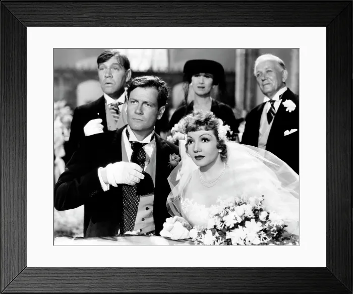 Framed Print : THE PALM BEACH STORY, Joel McCrea, Claudette Colbert, 1942 Framed Print : THE PALM BEACH STORY, Joel McCrea, Claudette Colbert, 1942