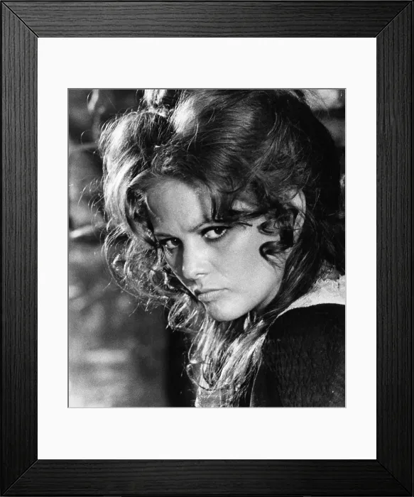Framed Print : ONCE UPON A TIME IN THE WEST, Claudia Cardinale, 1968 Framed Print : ONCE UPON A TIME IN THE WEST, Claudia Cardinale, 1968
