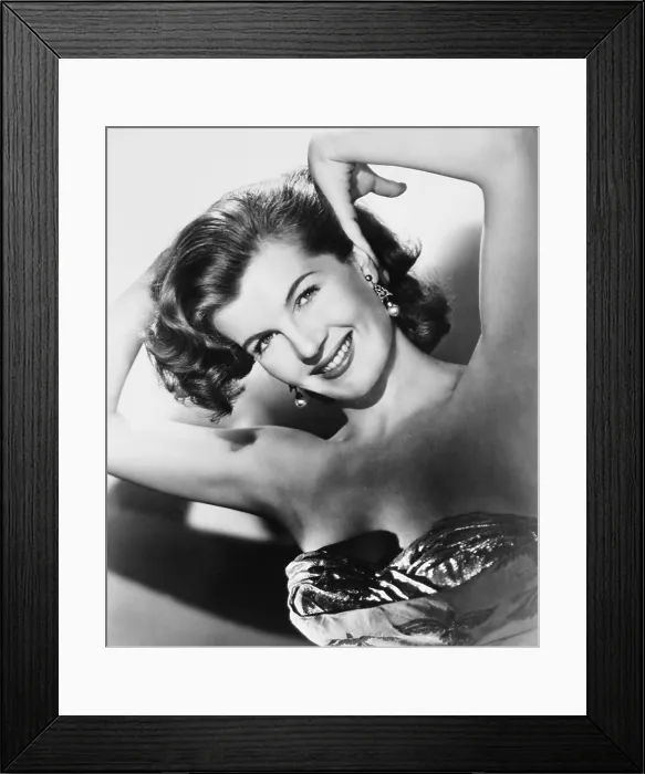Framed Print : ON THE RIVIERA, Corinne Calvet, 1951, TM & Copyright 20th Century Fox Film Corp. / courtesy Everett Collection