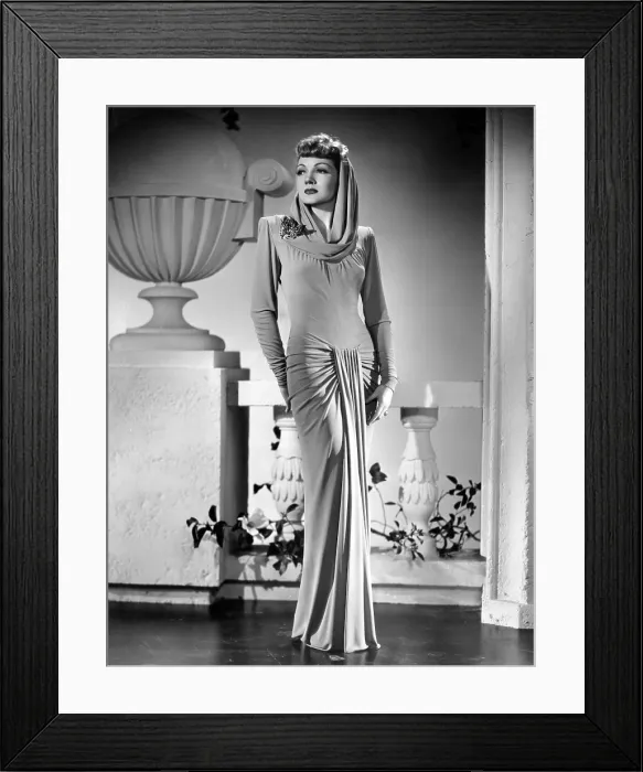 Framed Print : THE PALM BEACH STORY, Claudette Colbert, 1942 Framed Print : THE PALM BEACH STORY, Claudette Colbert, 1942